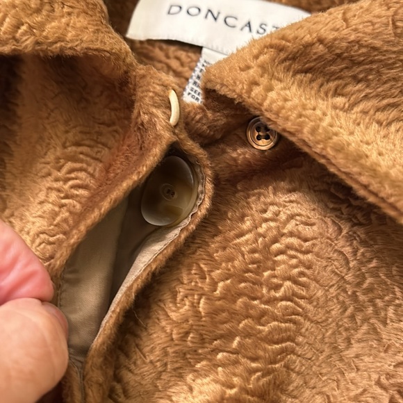 Doncaster textured crushed velvet raglan 3/4 sleeve jacket- EUC Sz 12 - Picture 3 of 7